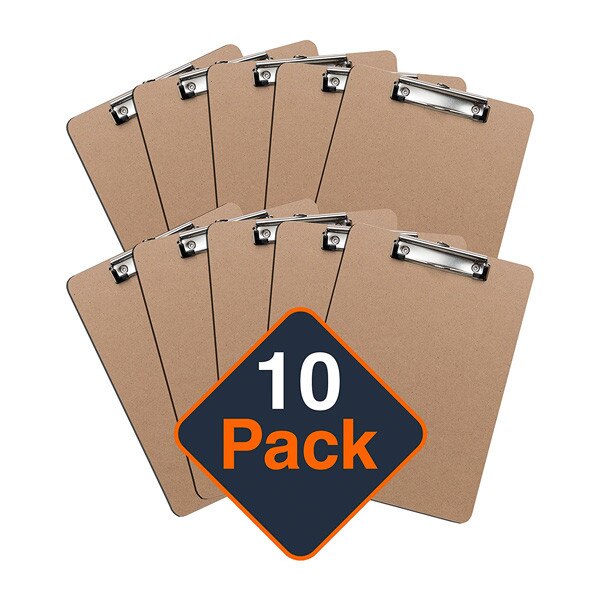 Letter Size Clipboard Standard Size (10 Count) MedSTAT